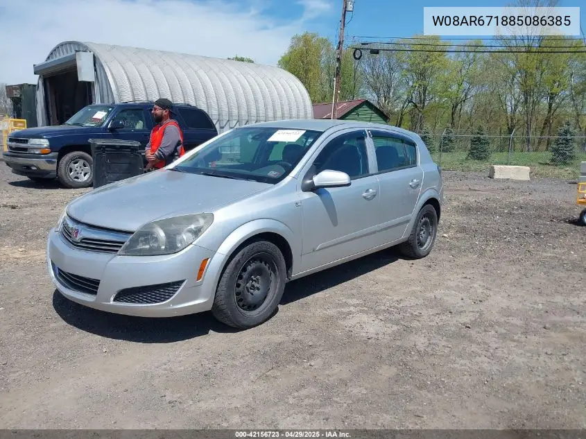 2008 Saturn Astra Xe VIN: W08AR671885086385 Lot: 42156723