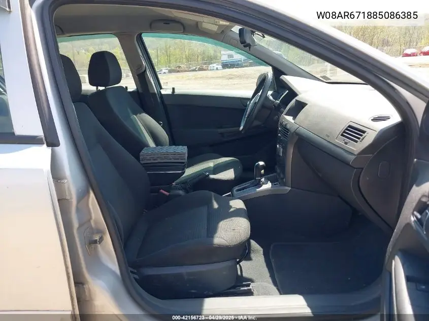 2008 Saturn Astra Xe VIN: W08AR671885086385 Lot: 42156723