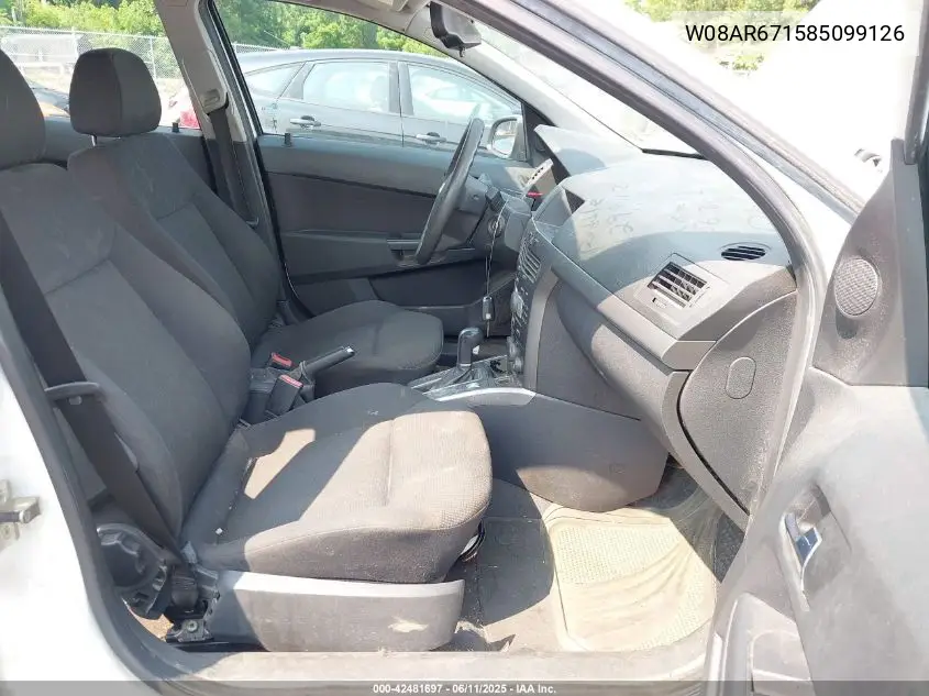 2008 Saturn Astra Xe VIN: W08AR671585099126 Lot: 42481697