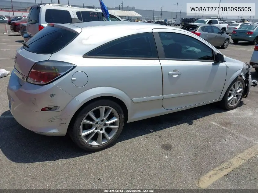 2008 Saturn Astra Xr VIN: W08AT271185095505 Lot: 42574944
