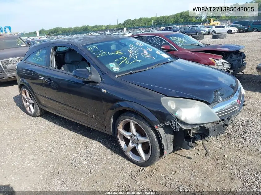 2008 Saturn Astra Xr VIN: W08AT271385043065 Lot: 42629855