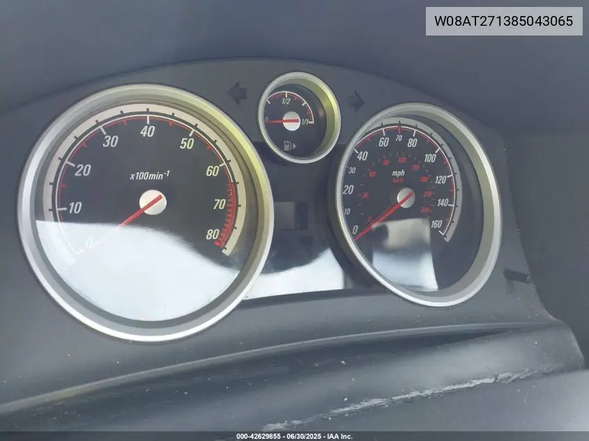 2008 Saturn Astra Xr VIN: W08AT271385043065 Lot: 42629855