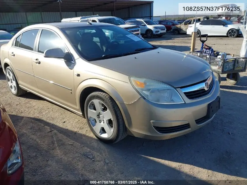 2007 Saturn Aura Xe VIN: 1G8ZS57N37F176235 Lot: 41758768