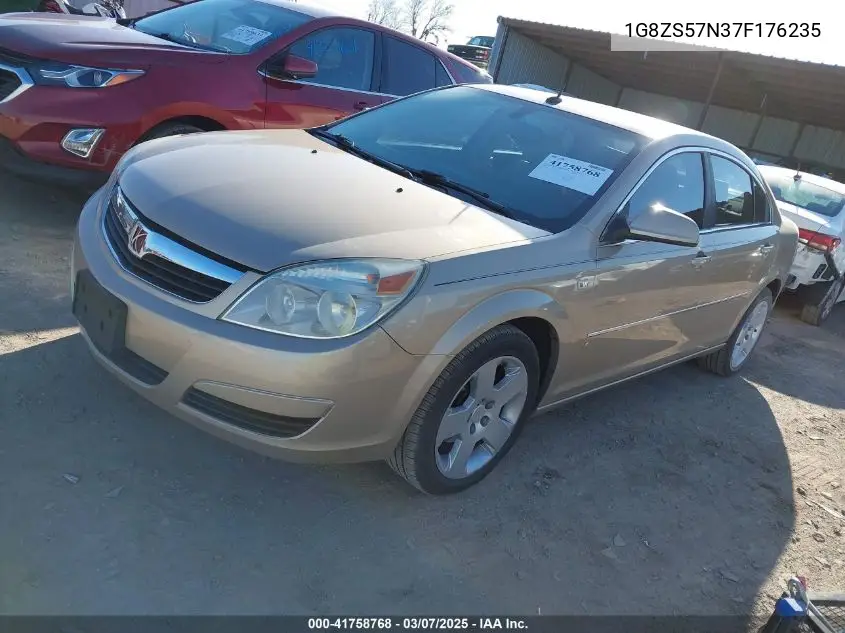 2007 Saturn Aura Xe VIN: 1G8ZS57N37F176235 Lot: 41758768