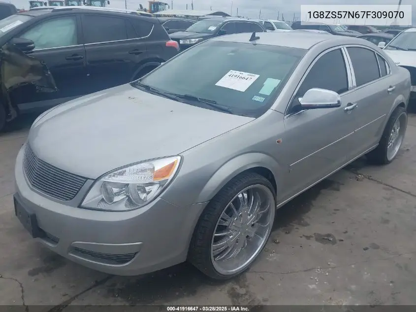 2007 Saturn Aura Xe VIN: 1G8ZS57N67F309070 Lot: 41916647