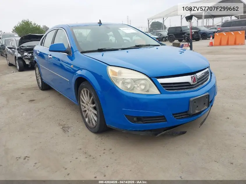 2007 Saturn Aura Xr VIN: 1G8ZV57707F299662 Lot: 42024026