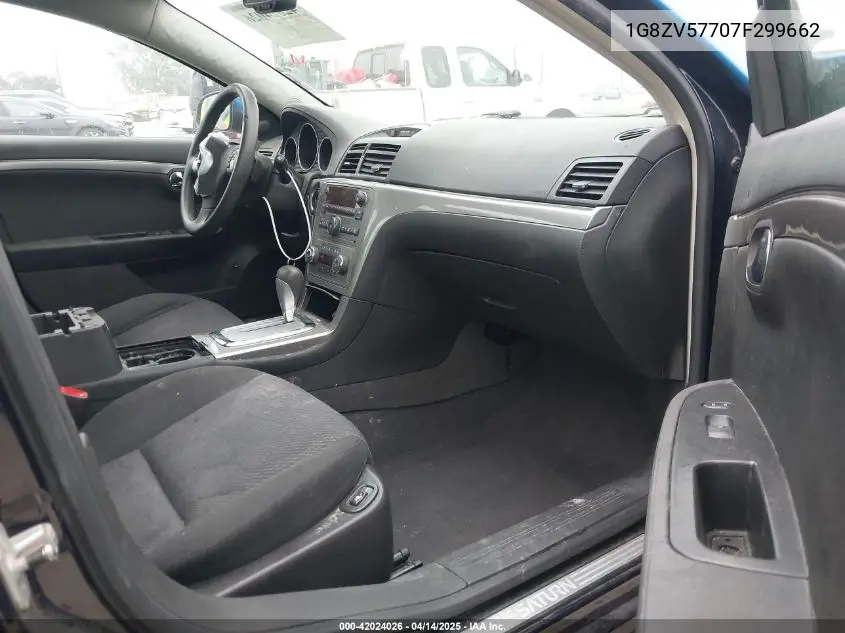 2007 Saturn Aura Xr VIN: 1G8ZV57707F299662 Lot: 42024026