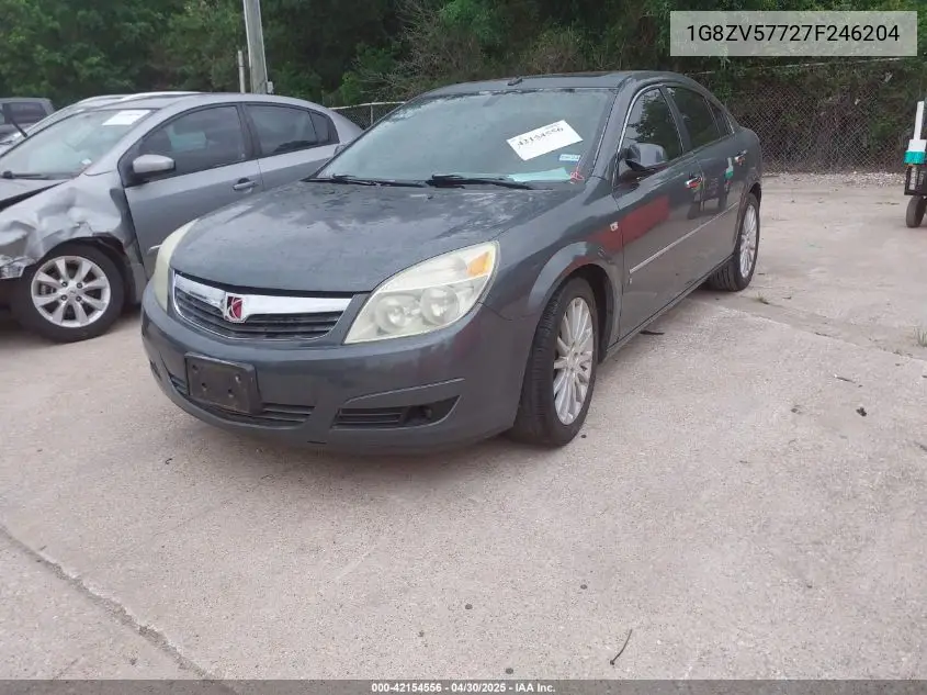 2007 Saturn Aura Xr VIN: 1G8ZV57727F246204 Lot: 42154556