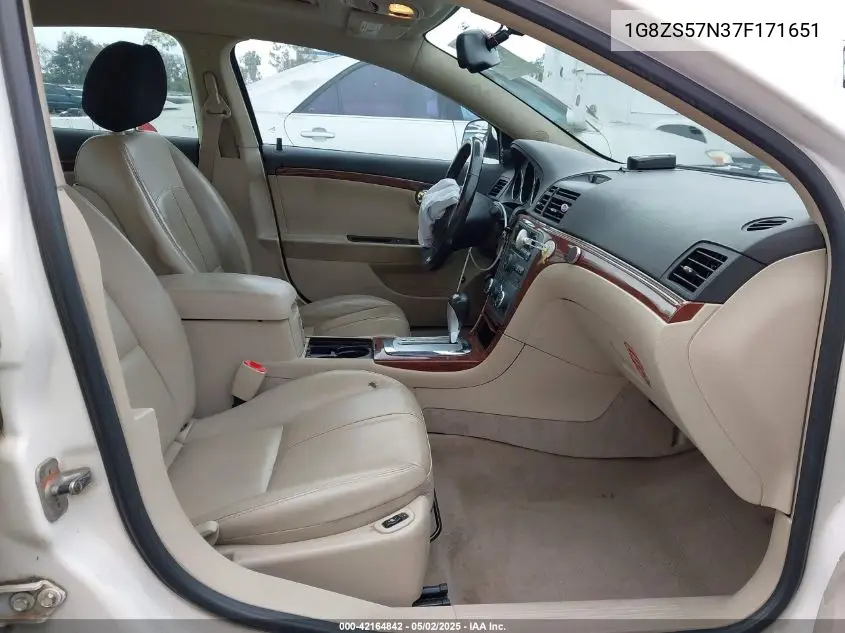 2007 Saturn Aura Xe VIN: 1G8ZS57N37F171651 Lot: 42164842