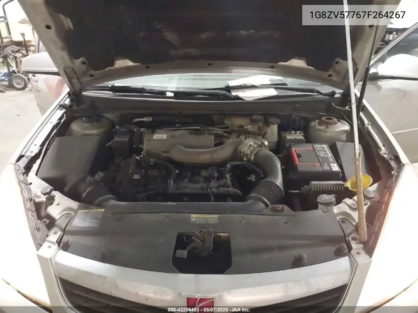 2007 Saturn Aura Xr VIN: 1G8ZV57767F264267 Lot: 42206453