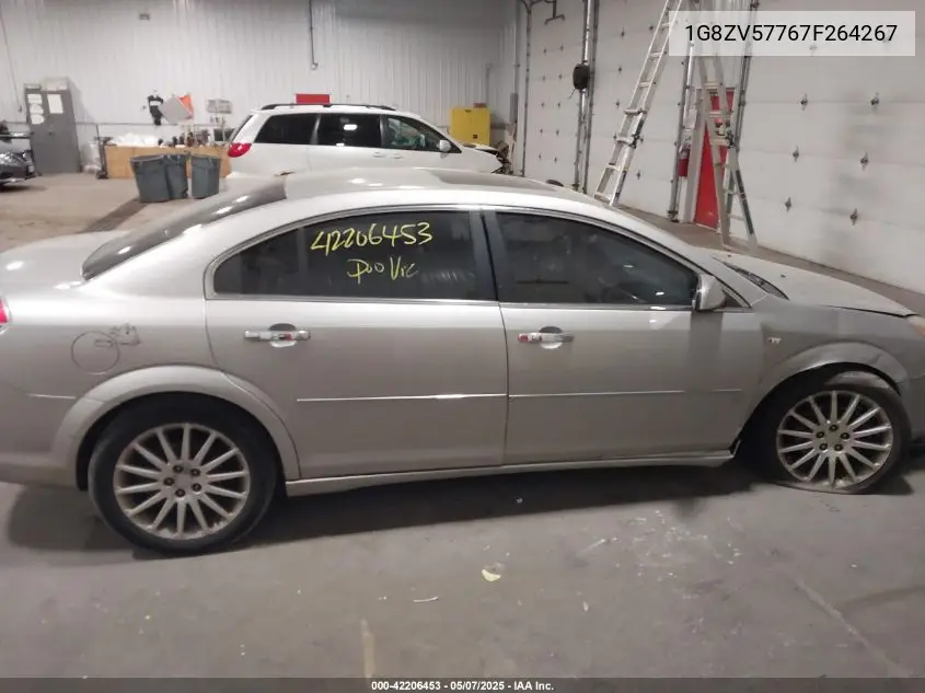 2007 Saturn Aura Xr VIN: 1G8ZV57767F264267 Lot: 42206453