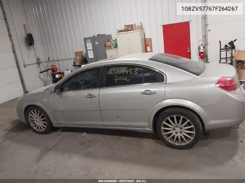 2007 Saturn Aura Xr VIN: 1G8ZV57767F264267 Lot: 42206453