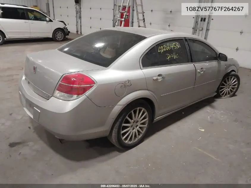 2007 Saturn Aura Xr VIN: 1G8ZV57767F264267 Lot: 42206453