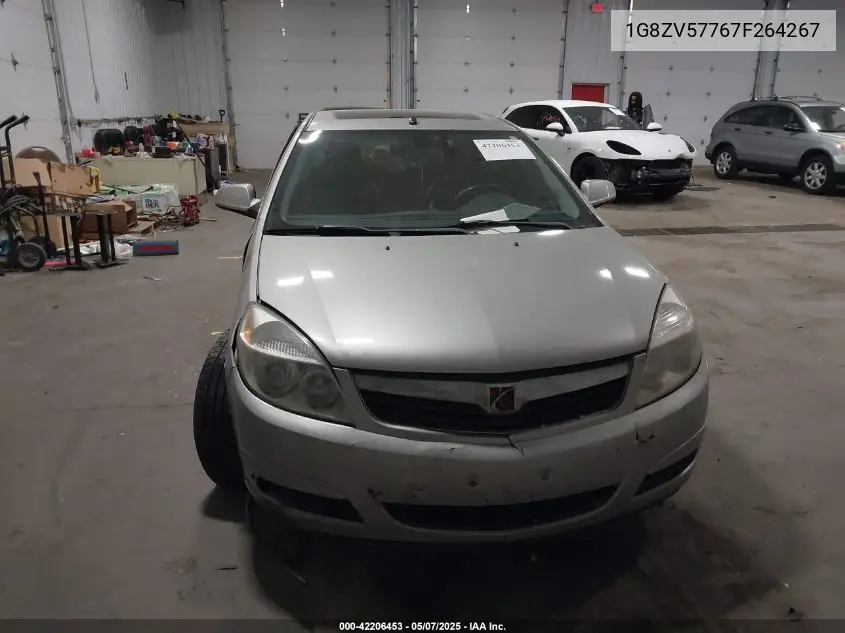 2007 Saturn Aura Xr VIN: 1G8ZV57767F264267 Lot: 42206453
