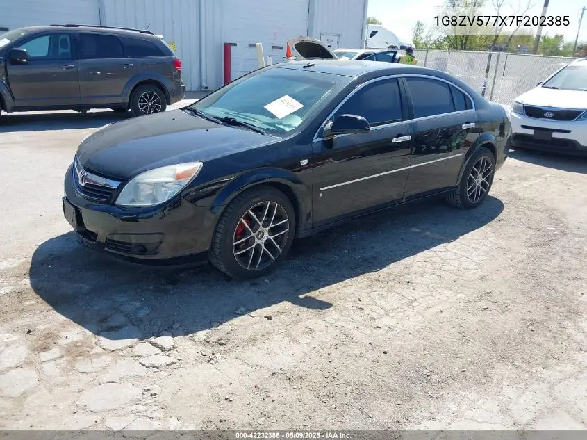 2007 Saturn Aura Xr VIN: 1G8ZV577X7F202385 Lot: 42232386