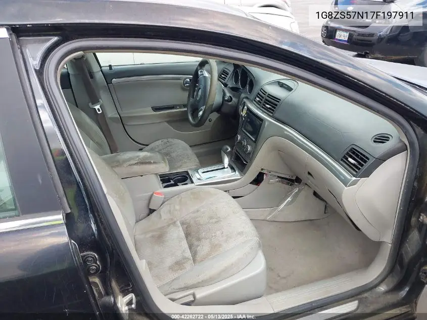 2007 Saturn Aura Xe VIN: 1G8ZS57N17F197911 Lot: 42262722