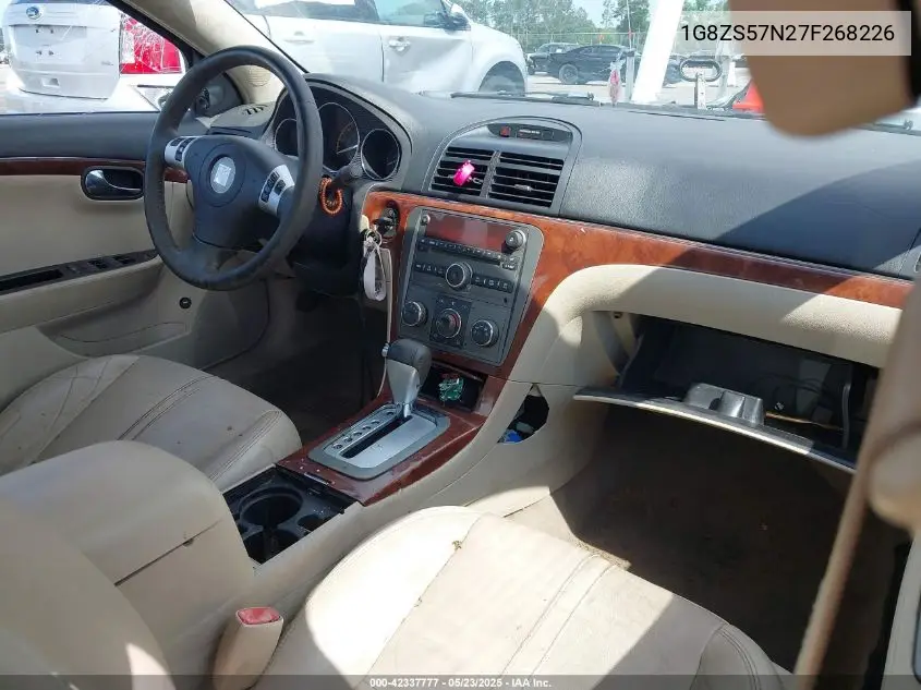 2007 Saturn Aura Xe VIN: 1G8ZS57N27F268226 Lot: 42337777