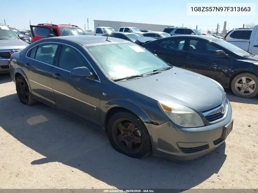 2007 Saturn Aura Xe VIN: 1G8ZS57N97F313663 Lot: 42444702