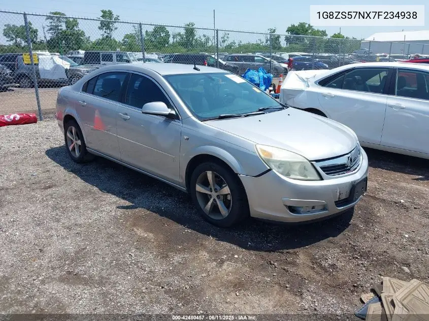 2007 Saturn Aura Xe VIN: 1G8ZS57NX7F234938 Lot: 42480457