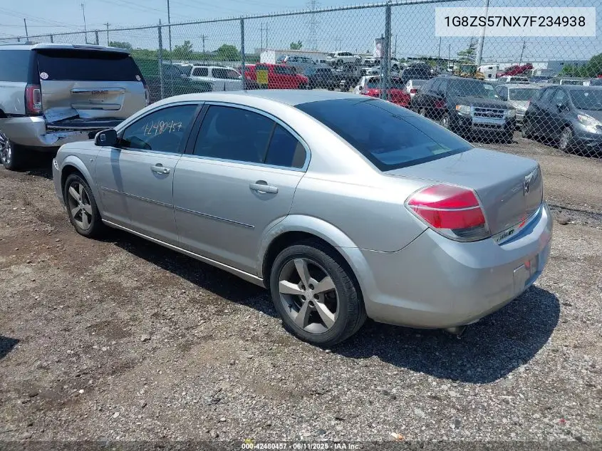 2007 Saturn Aura Xe VIN: 1G8ZS57NX7F234938 Lot: 42480457