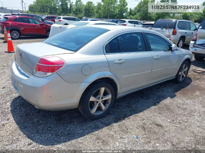 2007 Saturn Aura Xe VIN: 1G8ZS57NX7F234938 Lot: 42480457