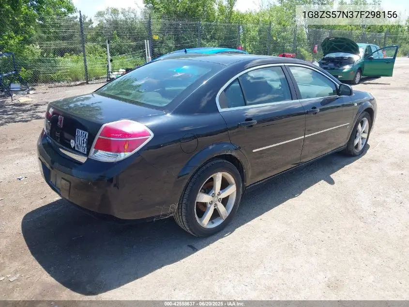 2007 Saturn Aura Xe VIN: 1G8ZS57N37F298156 Lot: 42558637