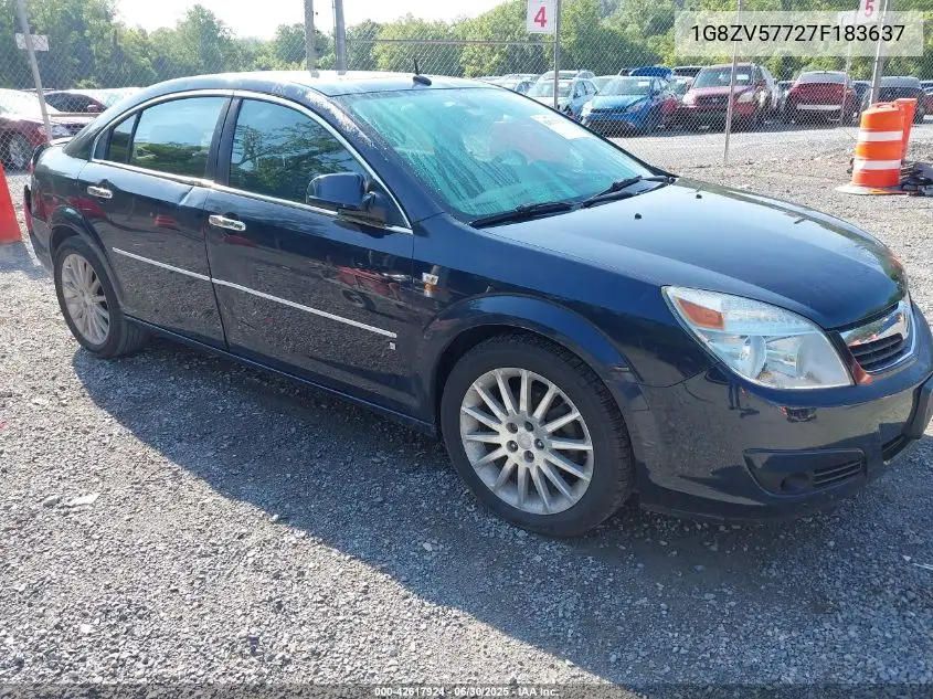 2007 Saturn Aura Xr VIN: 1G8ZV57727F183637 Lot: 42617924