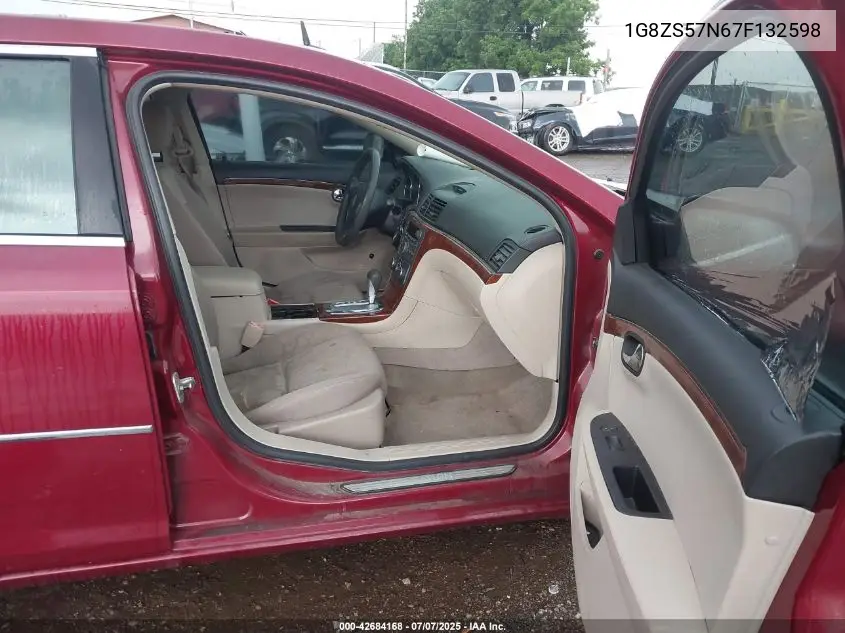 2007 Saturn Aura Xe VIN: 1G8ZS57N67F132598 Lot: 42684168