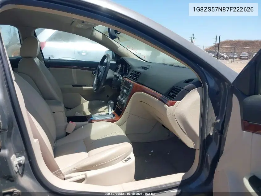 2007 Saturn Aura Xe VIN: 1G8ZS57N87F222626 Lot: 42707681