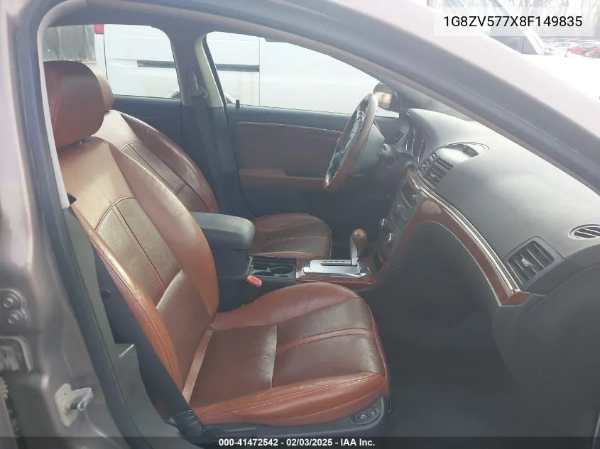 2008 Saturn Aura Xr VIN: 1G8ZV577X8F149835 Lot: 41472542