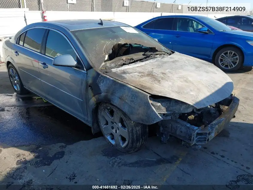 2008 Saturn Aura Xe VIN: 1G8ZS57B38F214909 Lot: 41681692