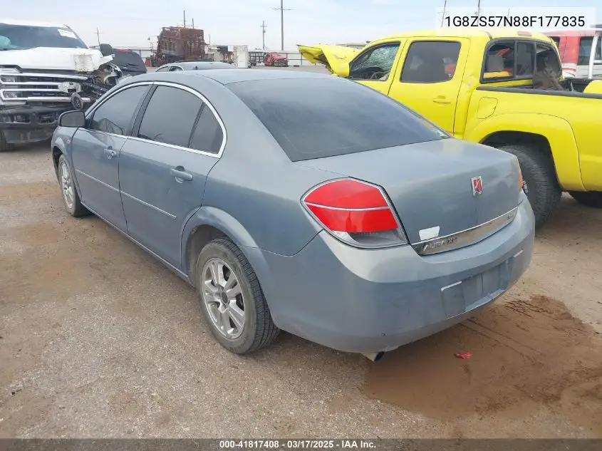2008 Saturn Aura Xe VIN: 1G8ZS57N88F177835 Lot: 41817408