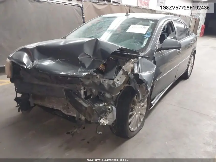 2008 Saturn Aura Xr VIN: 1G8ZV57728F192436 Lot: 41977318