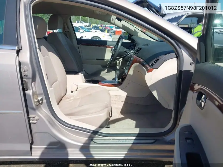2008 Saturn Aura Xe VIN: 1G8ZS57N98F201012 Lot: 41979770