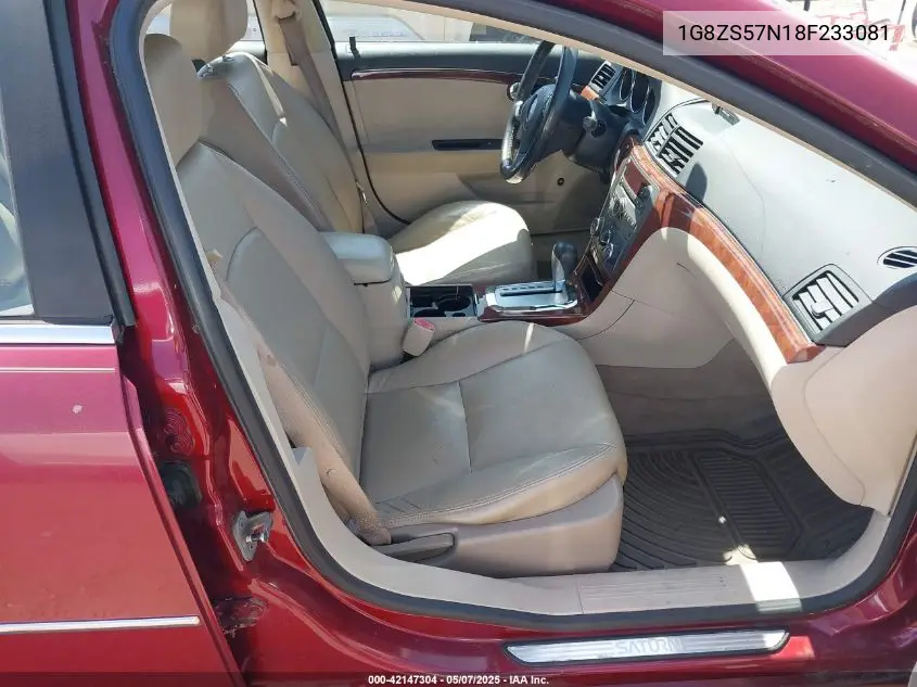 2008 Saturn Aura Xe VIN: 1G8ZS57N18F233081 Lot: 42147304