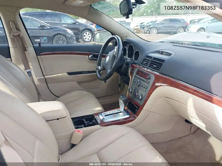 2008 Saturn Aura Xe VIN: 1G8ZS57N98F183353 Lot: 42181185
