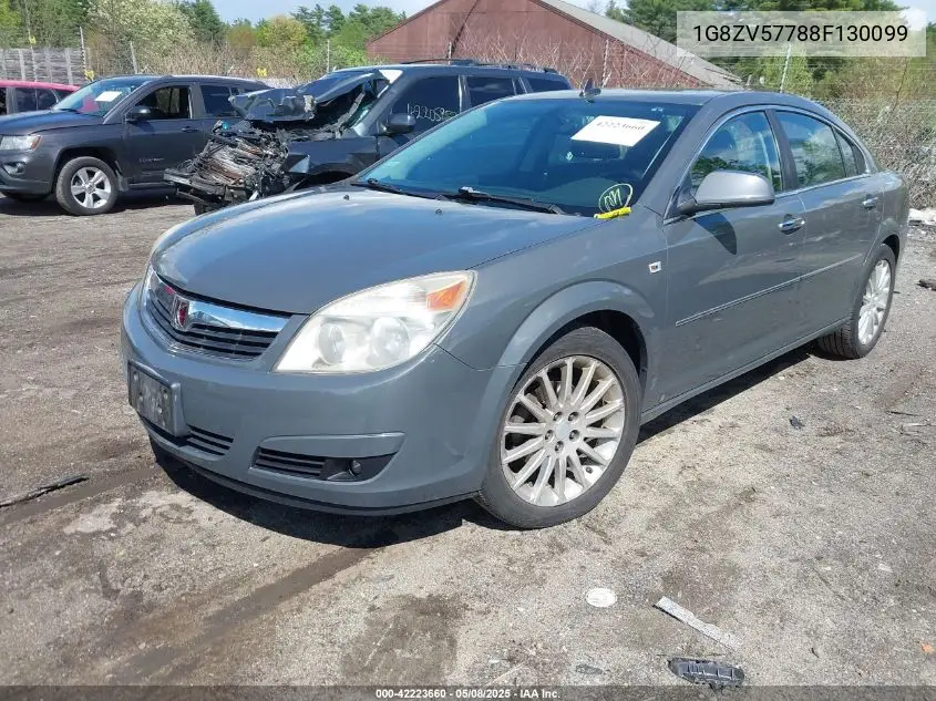 2008 Saturn Aura Xr VIN: 1G8ZV57788F130099 Lot: 42223660