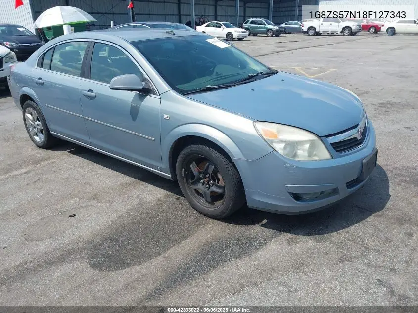 2008 Saturn Aura Xe VIN: 1G8ZS57N18F127343 Lot: 42333022