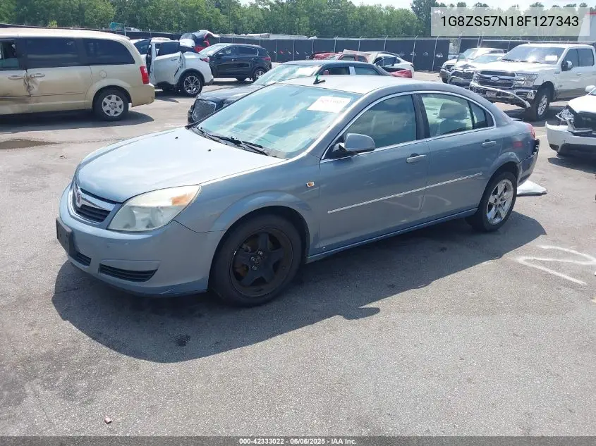 2008 Saturn Aura Xe VIN: 1G8ZS57N18F127343 Lot: 42333022