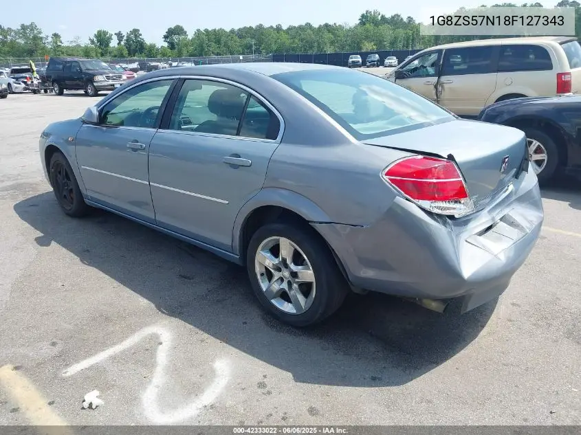 2008 Saturn Aura Xe VIN: 1G8ZS57N18F127343 Lot: 42333022