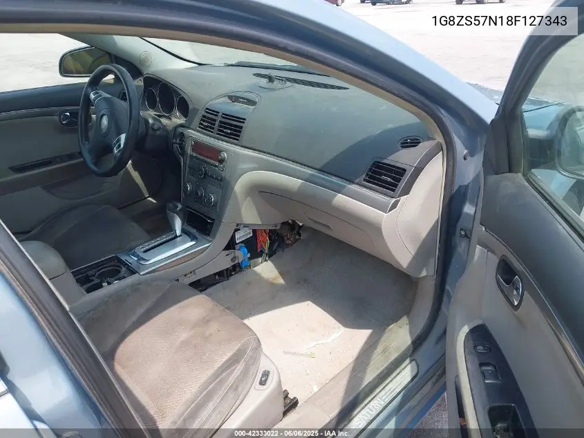 2008 Saturn Aura Xe VIN: 1G8ZS57N18F127343 Lot: 42333022