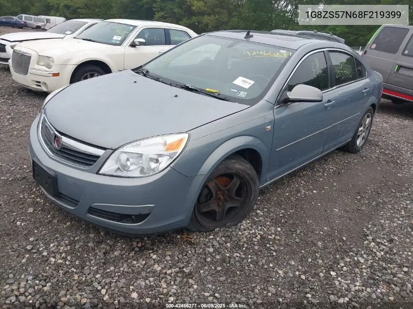 2008 Saturn Aura Xe VIN: 1G8ZS57N68F219399 Lot: 42466277