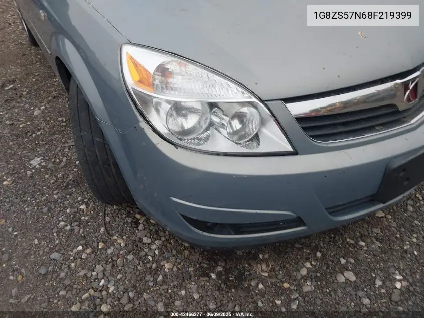 2008 Saturn Aura Xe VIN: 1G8ZS57N68F219399 Lot: 42466277
