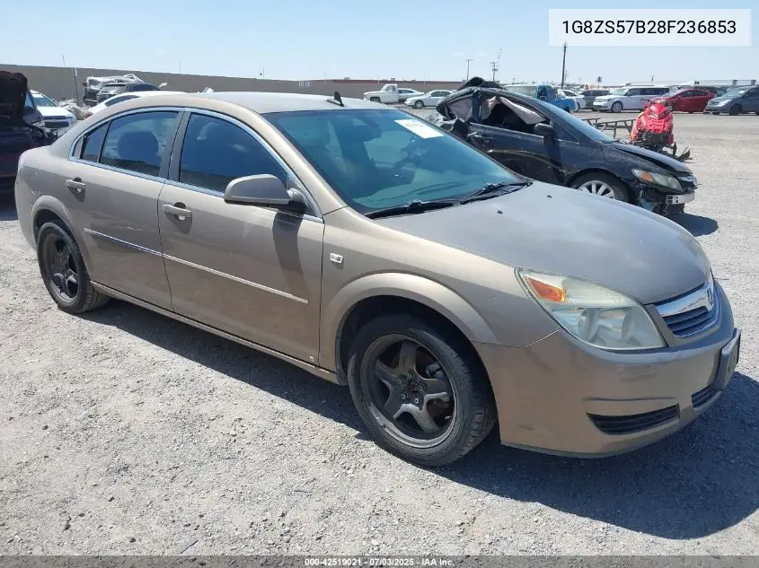 2008 Saturn Aura Xe VIN: 1G8ZS57B28F236853 Lot: 42519021