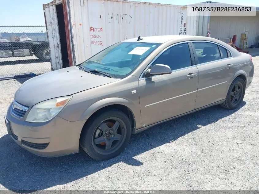 2008 Saturn Aura Xe VIN: 1G8ZS57B28F236853 Lot: 42519021