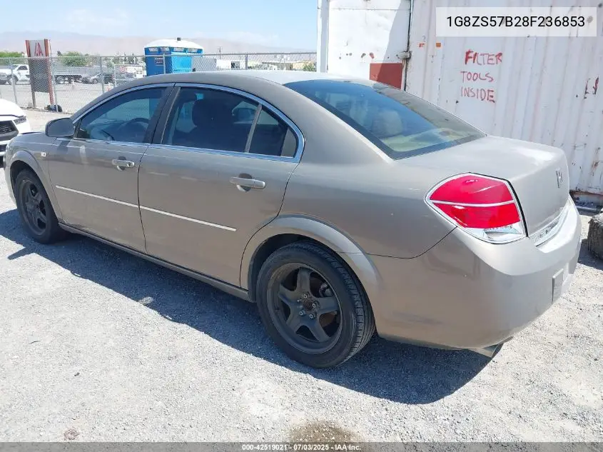 2008 Saturn Aura Xe VIN: 1G8ZS57B28F236853 Lot: 42519021