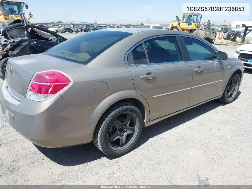2008 Saturn Aura Xe VIN: 1G8ZS57B28F236853 Lot: 42519021