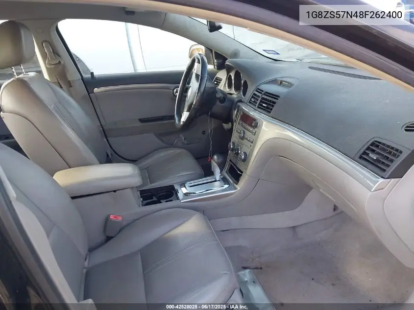 2008 Saturn Aura Xe VIN: 1G8ZS57N48F262400 Lot: 42528025