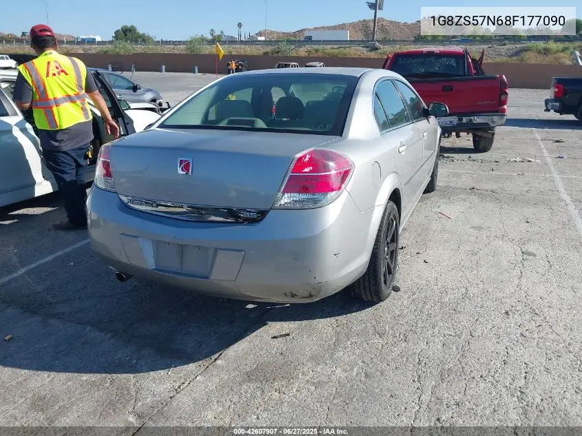 2008 Saturn Aura Xe VIN: 1G8ZS57N68F177090 Lot: 42607907