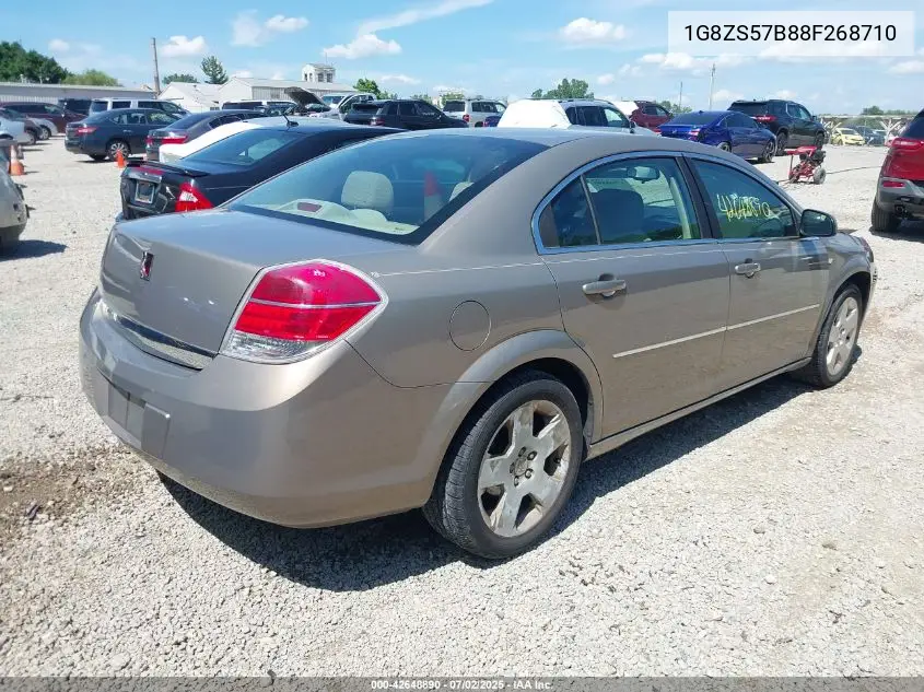 2008 Saturn Aura Xe VIN: 1G8ZS57B88F268710 Lot: 42648890